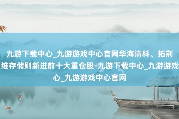 九游下载中心_九游游戏中心官网华海清科、拓荆科技、佰维存储则新进前十大重仓股-九游下载中心_九游游戏中心官网